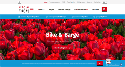 Desktop Screenshot of cycletours.com