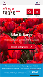 Mobile Screenshot of cycletours.com